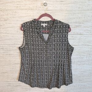 Westport 1962 Sleeveless Blouse | SIZE XL